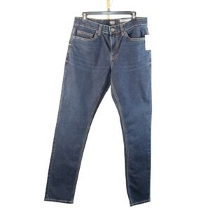 Buffalo David Bitton Ash Slim Fit Jeans Mens 32x32 Dark Wash Denim BPMD22009 NEW